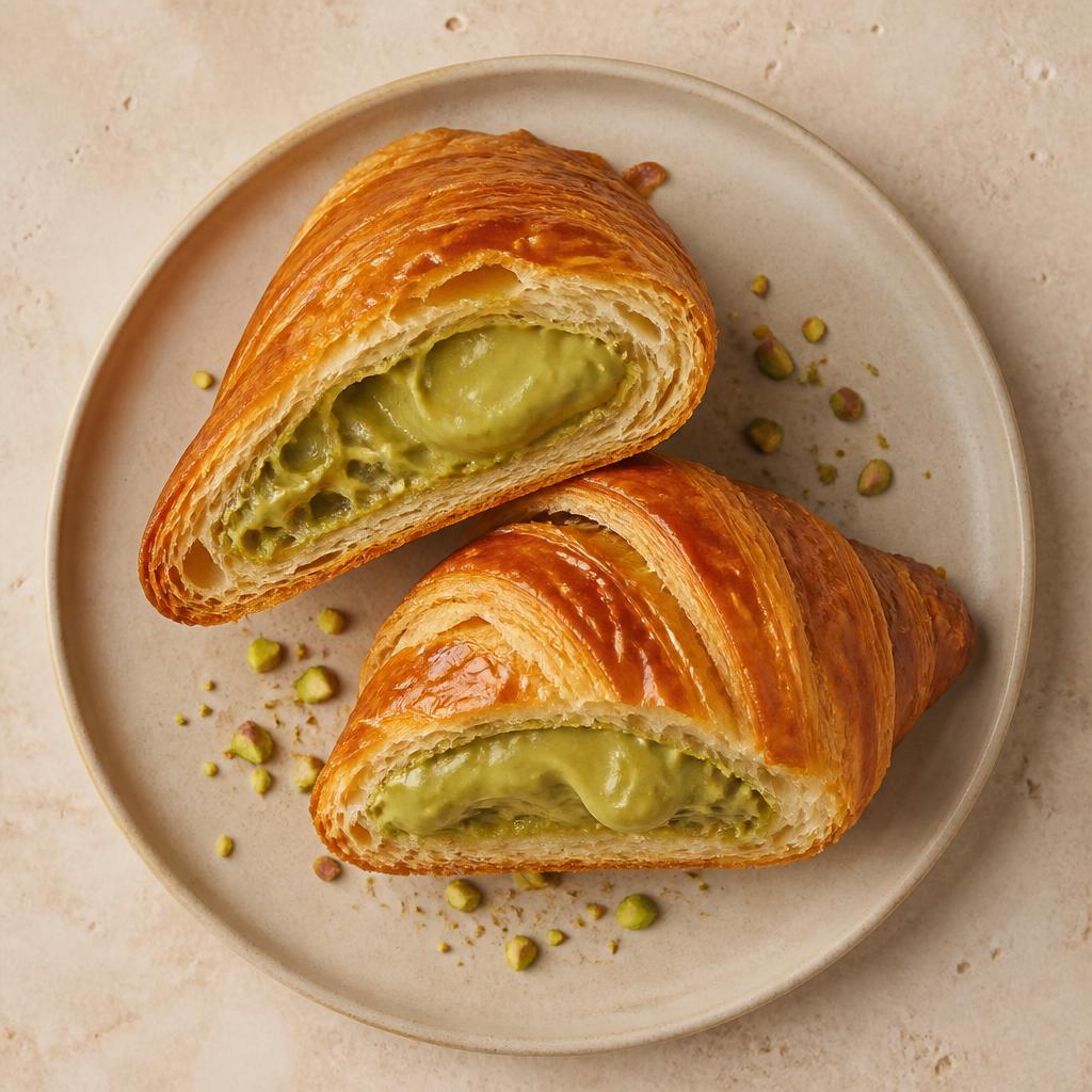 Croissant pistacho/choco