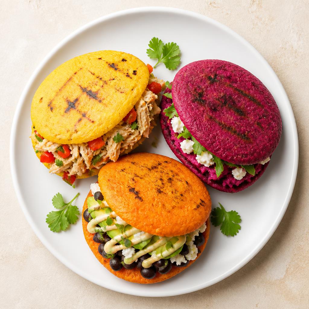 TRILOGÍA DE AREPAS